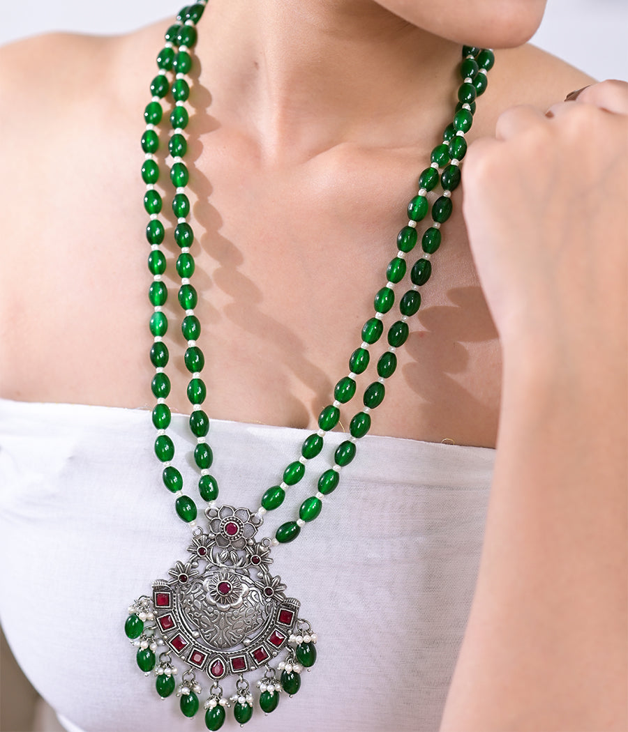 Verdant Maharani Pendant