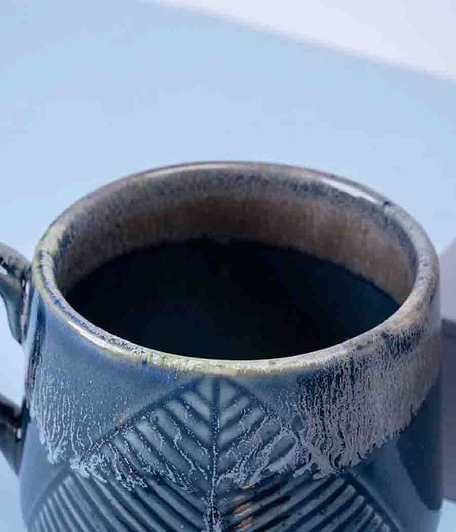 Gnatcatcher Blue Ceramic Mugs Set