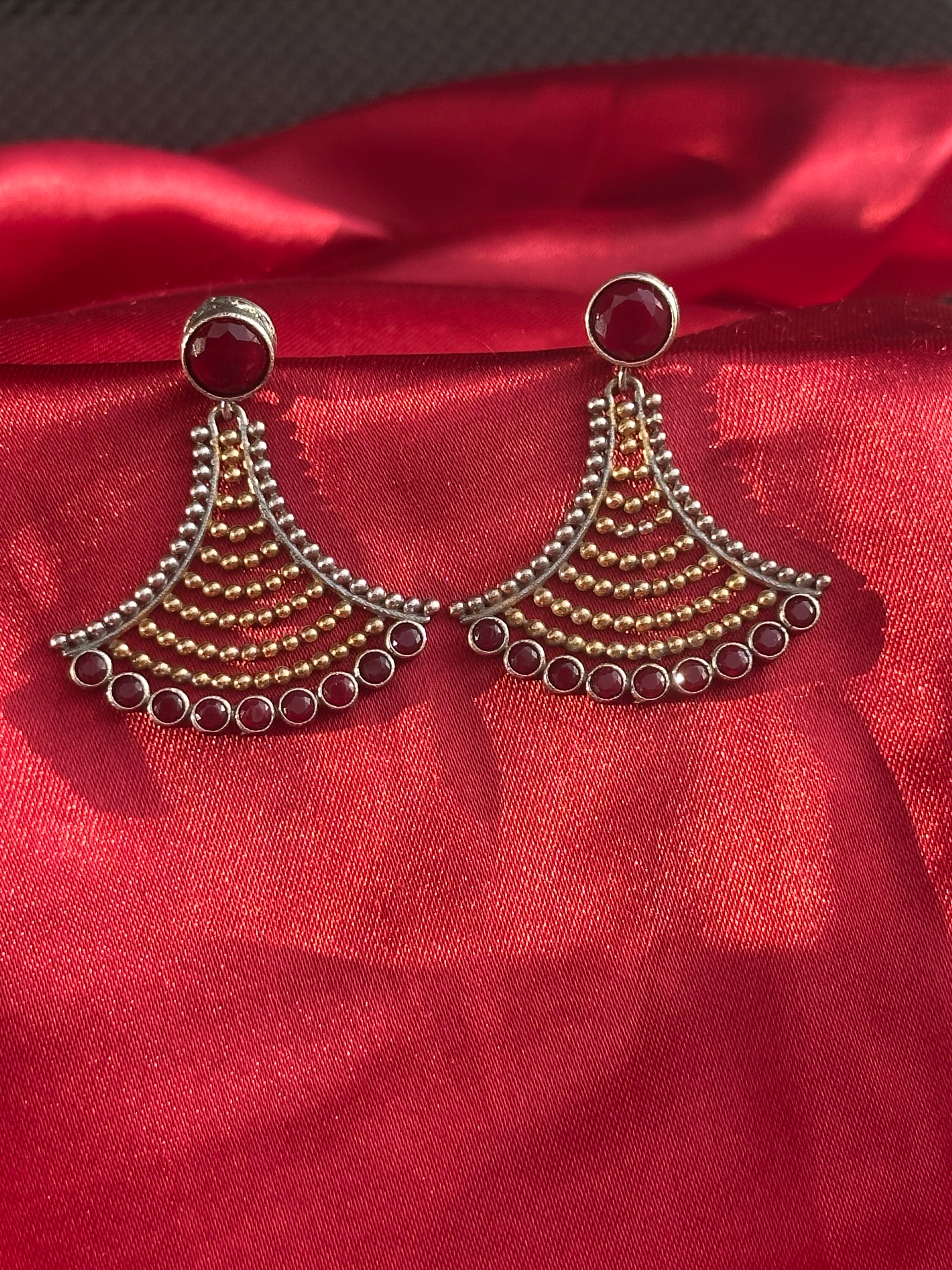 Scarlet Dual Tone Dangler