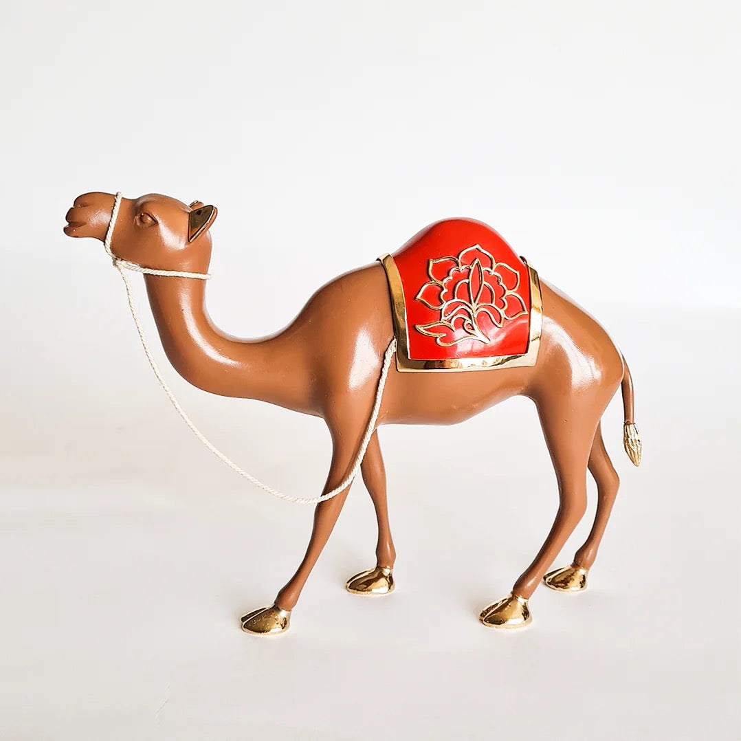 Regal Elegance Camel Figurine
