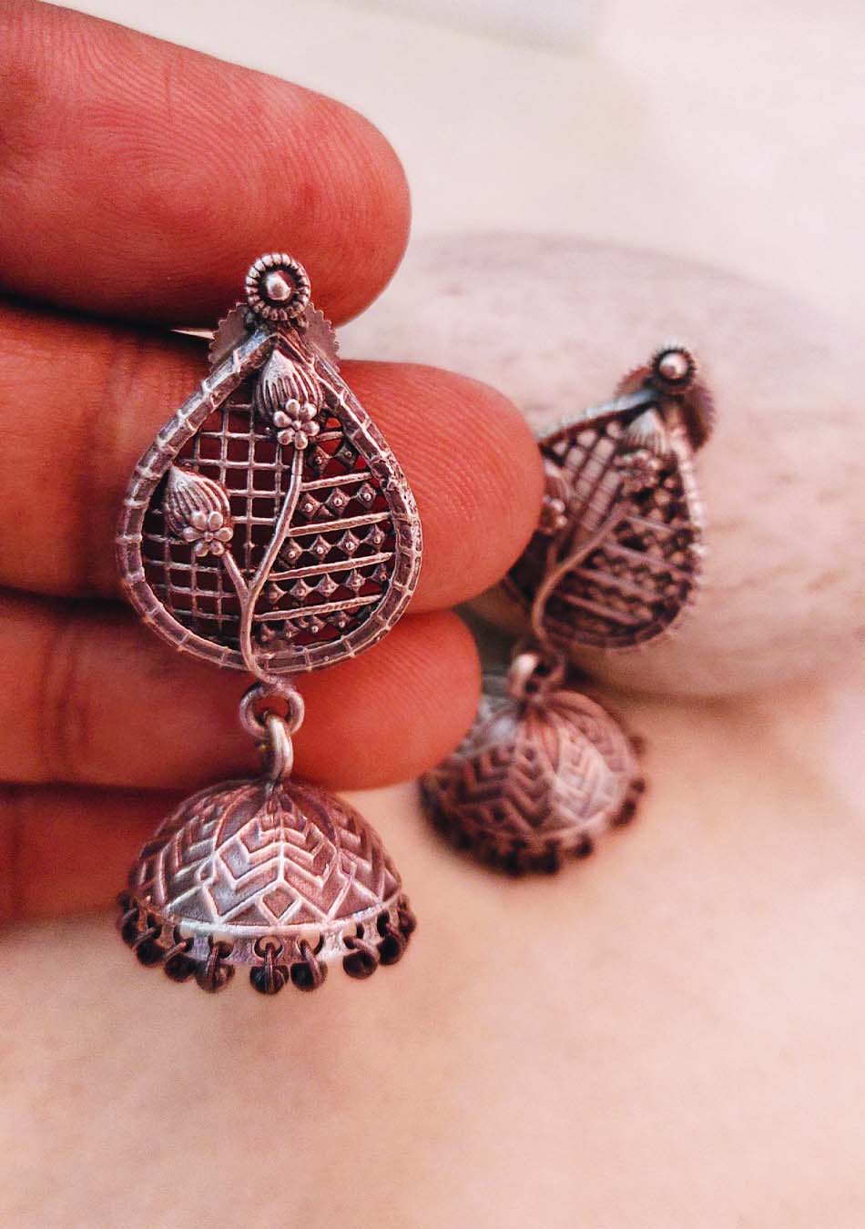 FoliageFlare Jhumkas