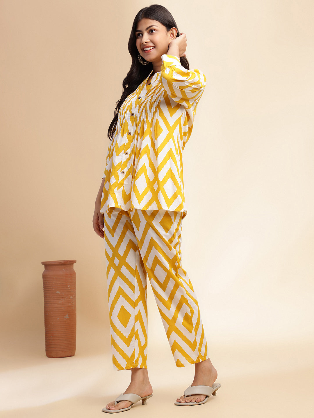 Yellow Mirage Co-Ord set