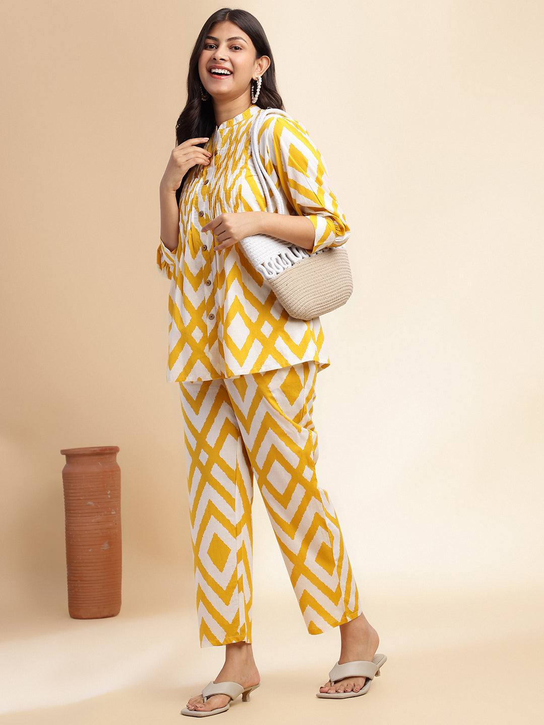 Yellow Mirage Co-Ord set