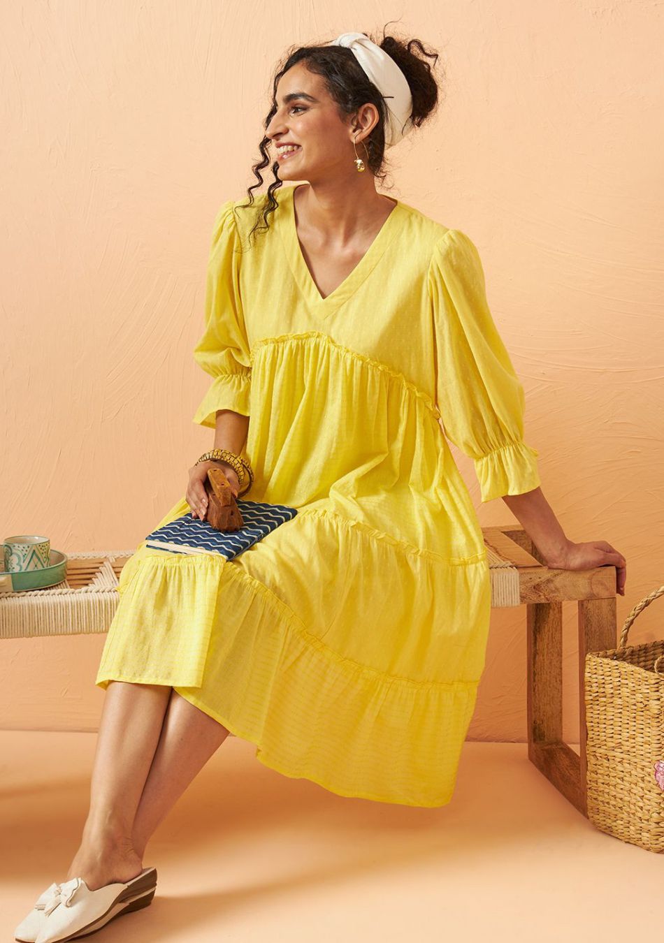 The Sun-Drenched Solstice Dress