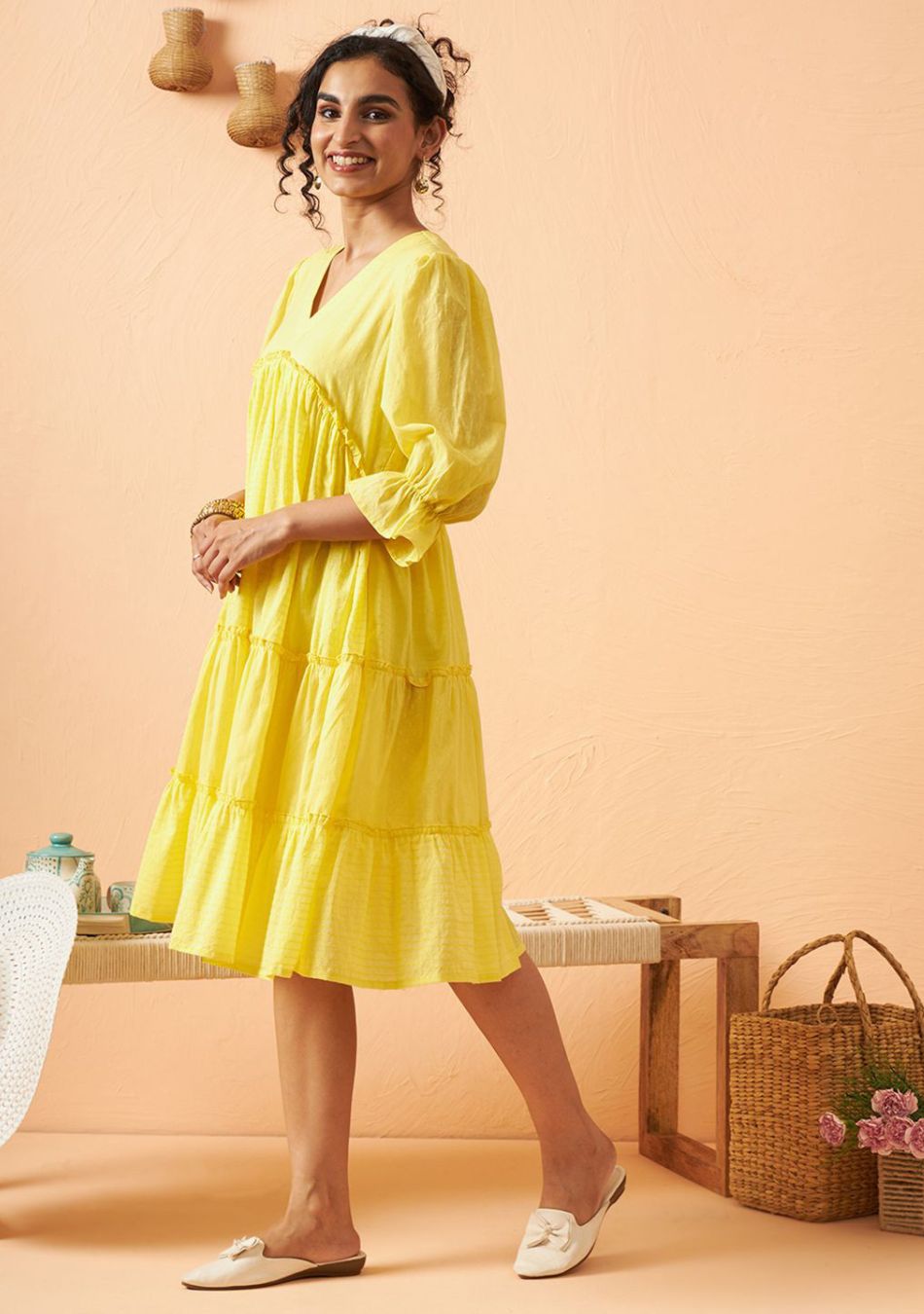 Sun-Drenched Solstice Dress