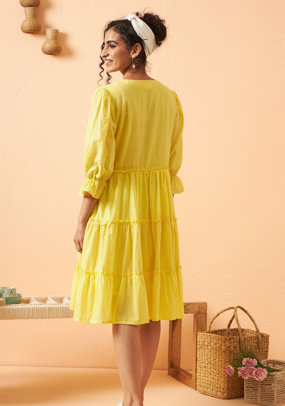 Sun-Drenched Solstice Dress
