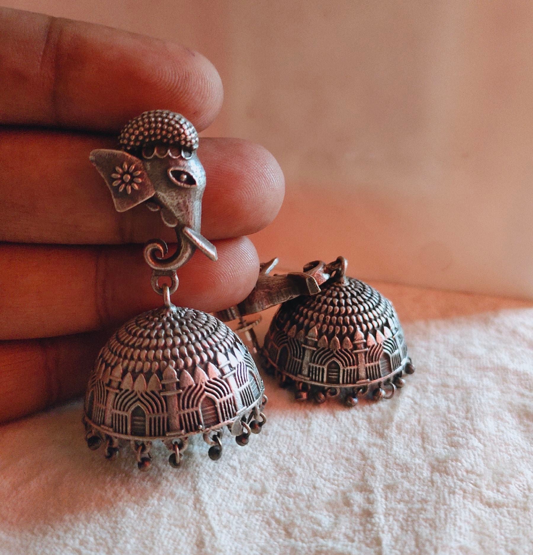 Tusker Trinket Jhumkas