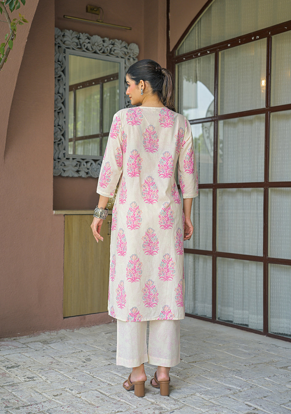 Pastel Gulmohar Suit Set