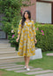 Aravalii Saffron Bloom Couture Dress