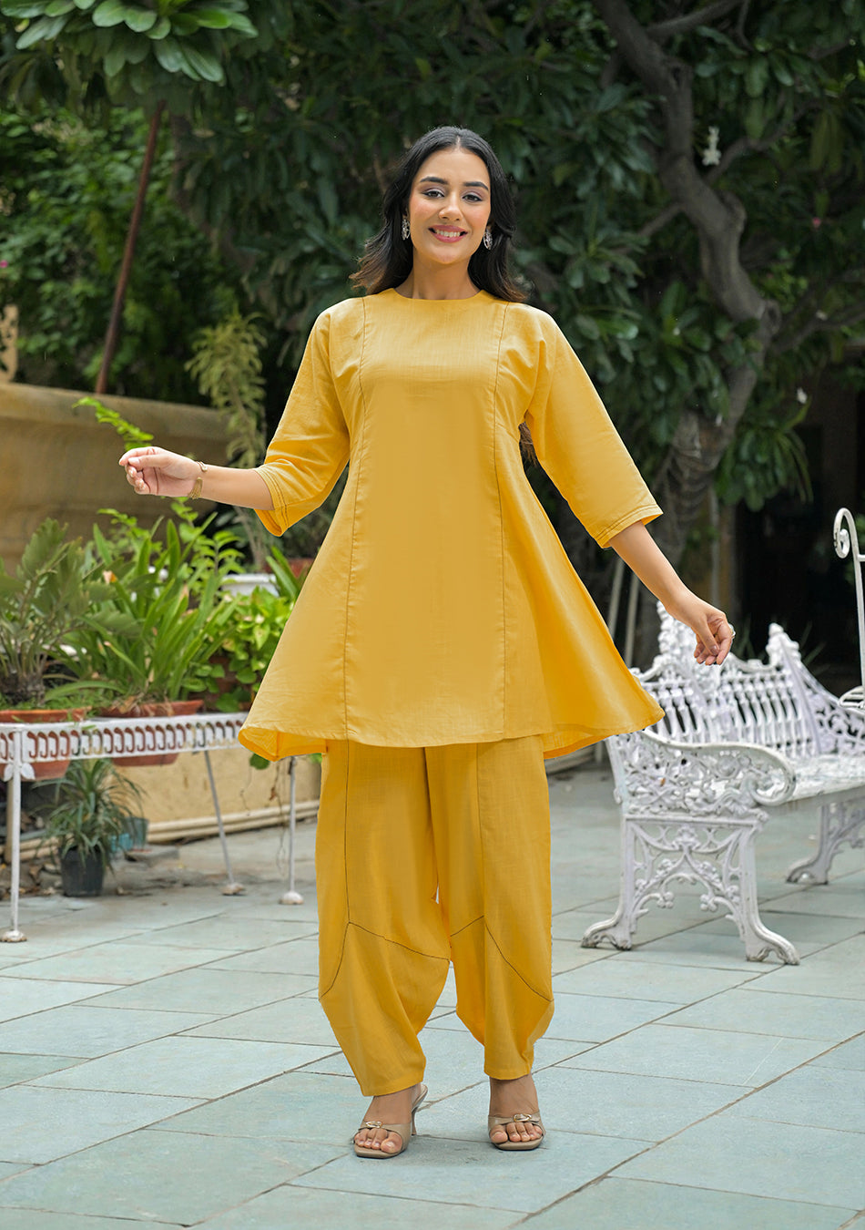 Golden Mustard Co-ord Set