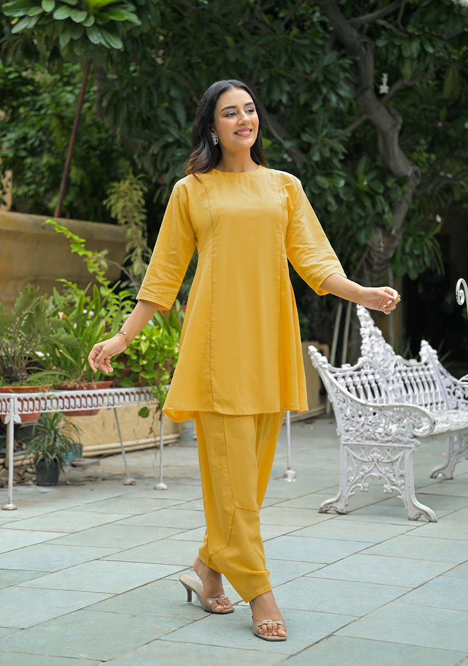 Golden Mustard Co-ord Set