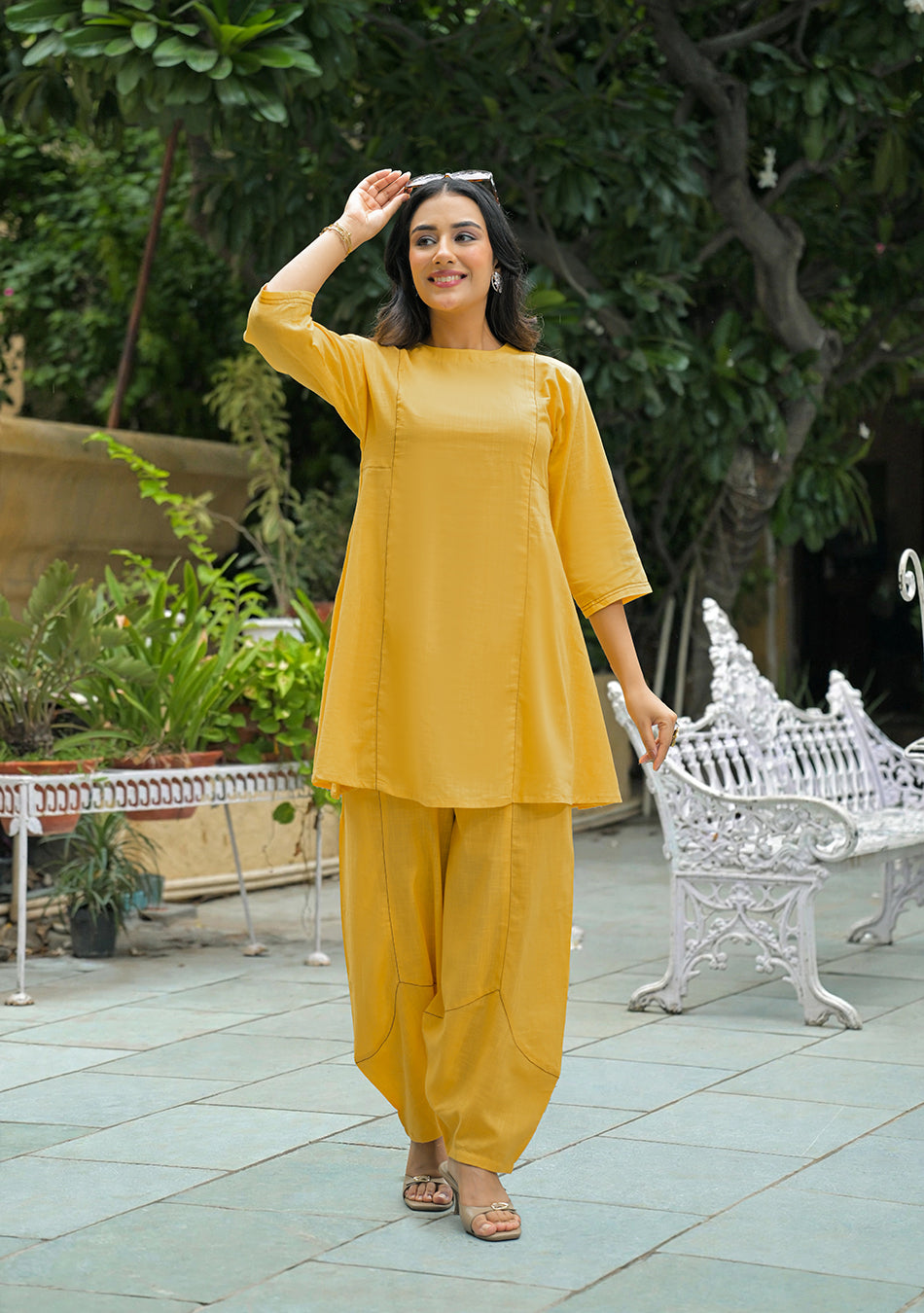 Golden Mustard Co-ord Set