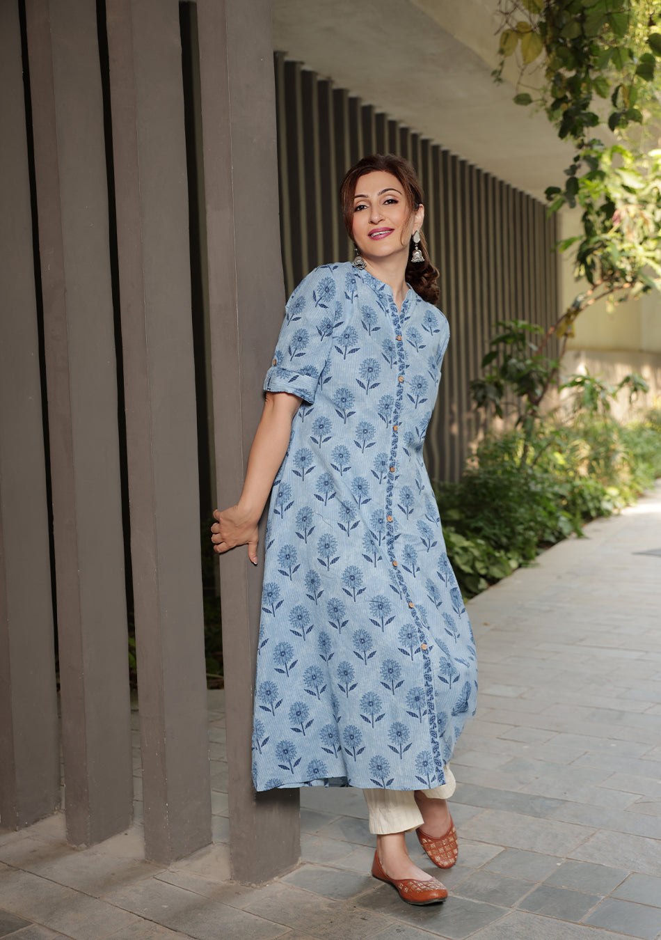 SANJH SKY KURTA