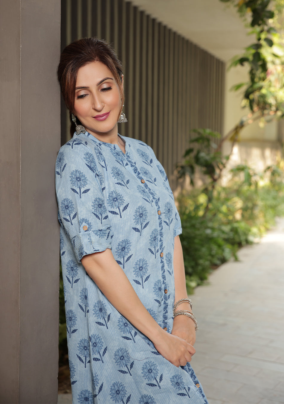 SANJH SKY KURTA