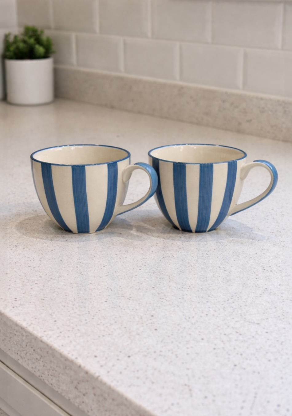 Coastal Stripe Mugs