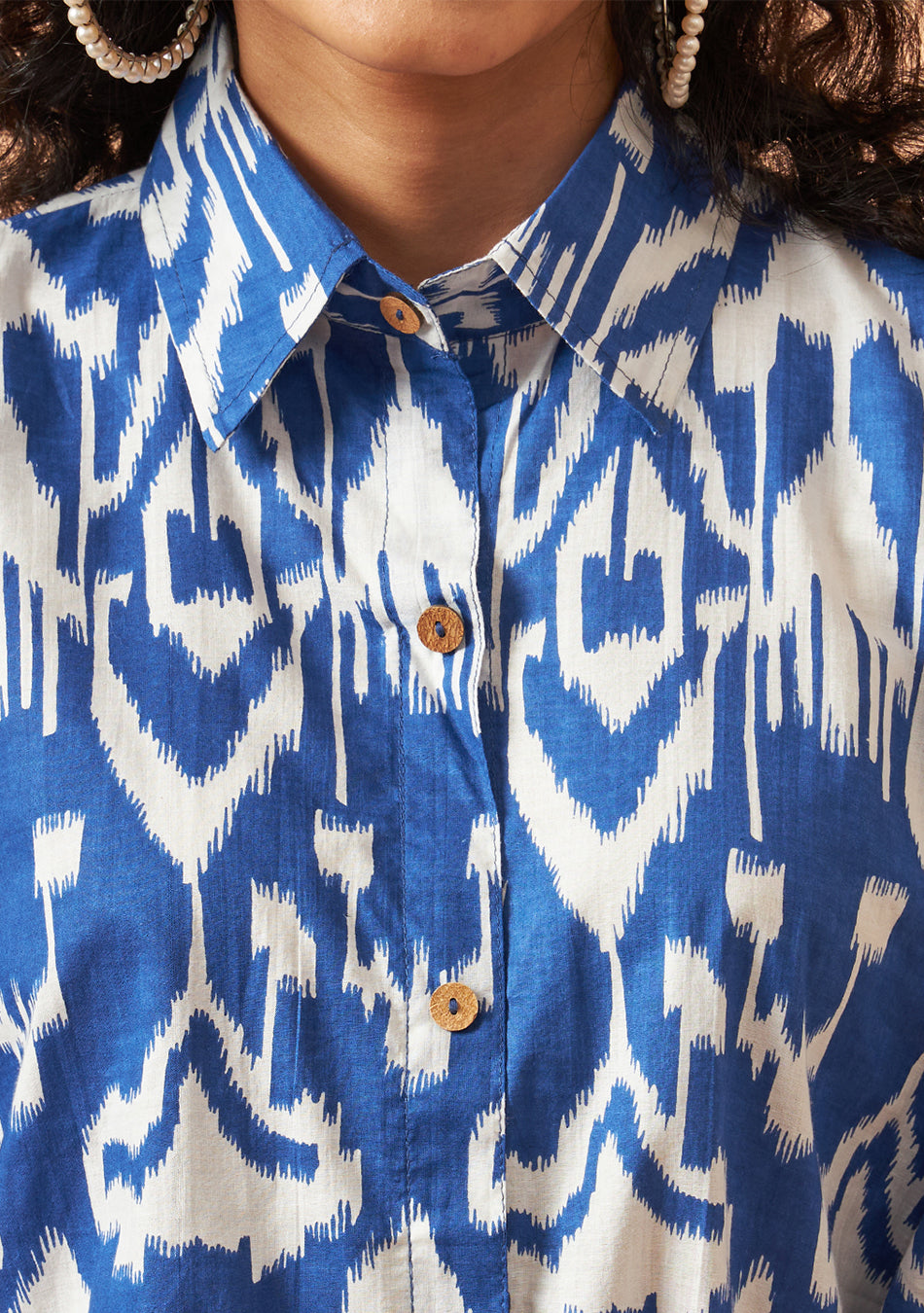 Indigo wave top