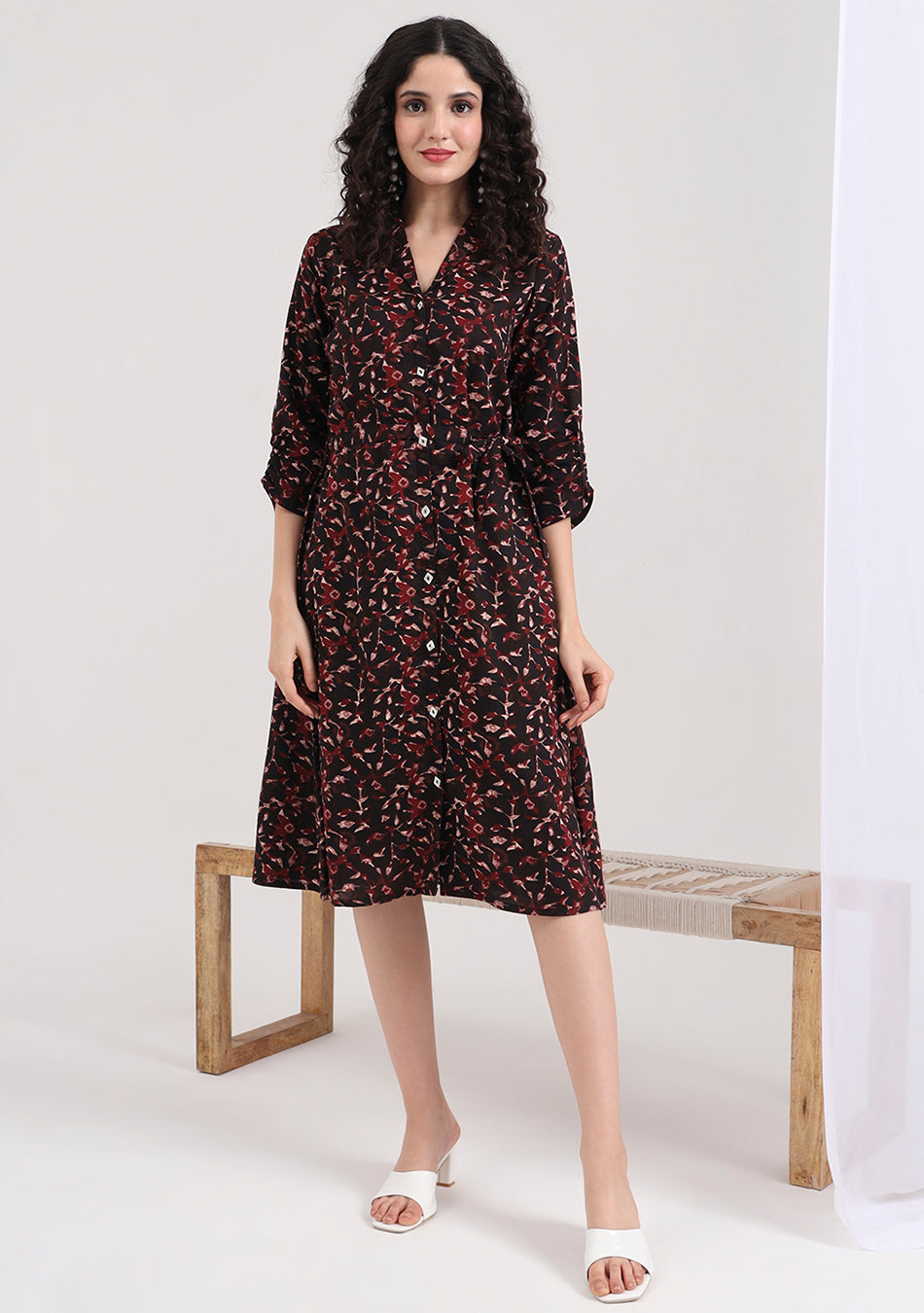 Crimson Eclipse Dress