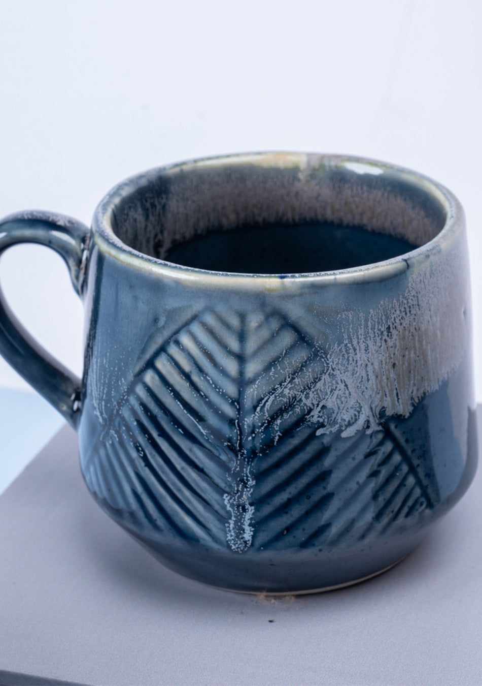 Gnatcatcher Blue Ceramic Mugs Set