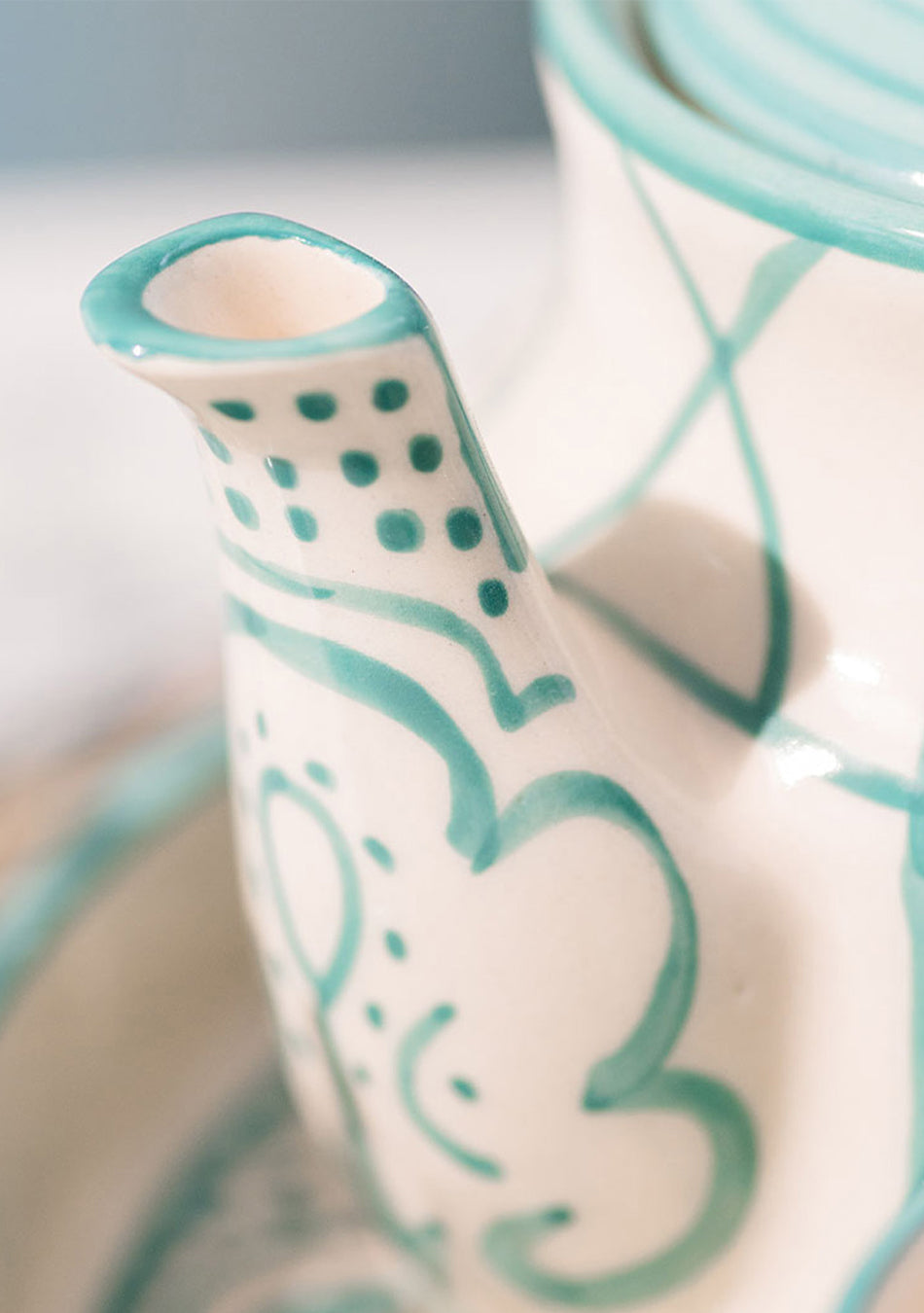 Aquamarine Tea Set, Set of 4