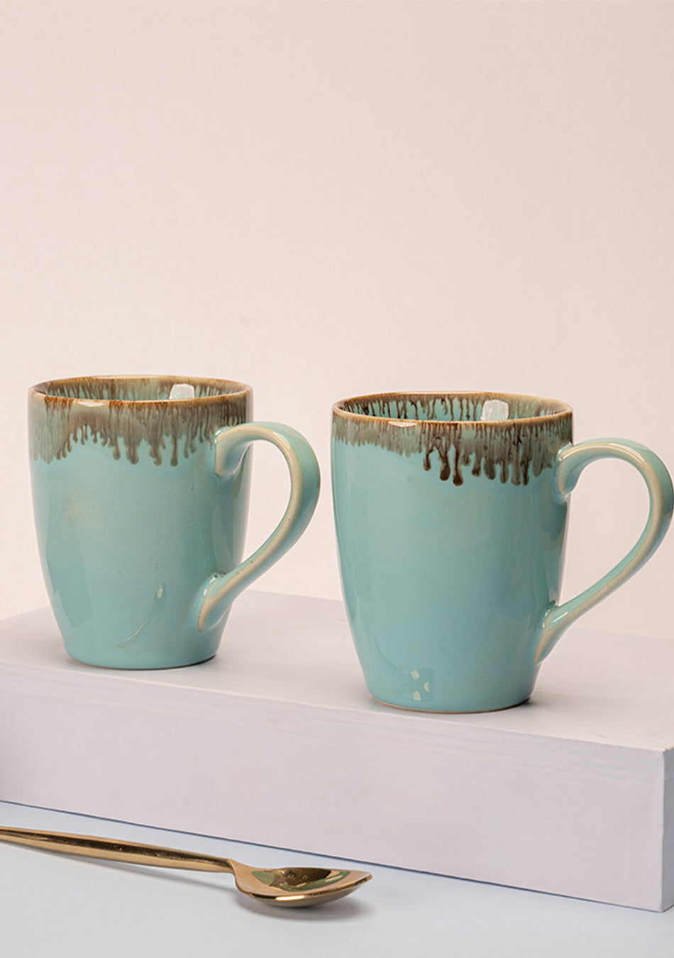 Tea for Two – Indian Roller Mugs Set