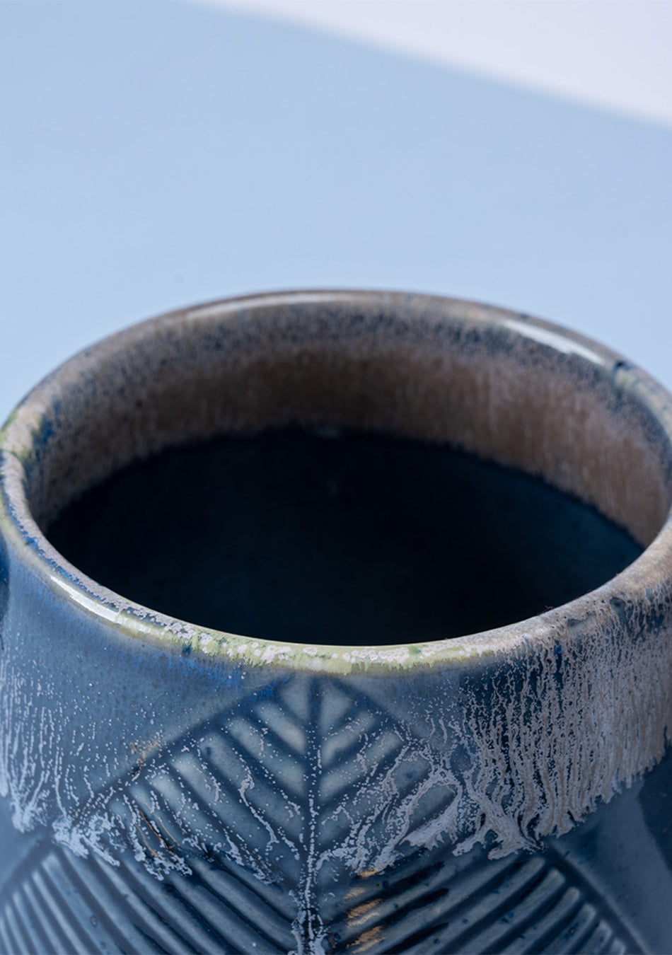 Gnatcatcher Blue Ceramic Mugs Set