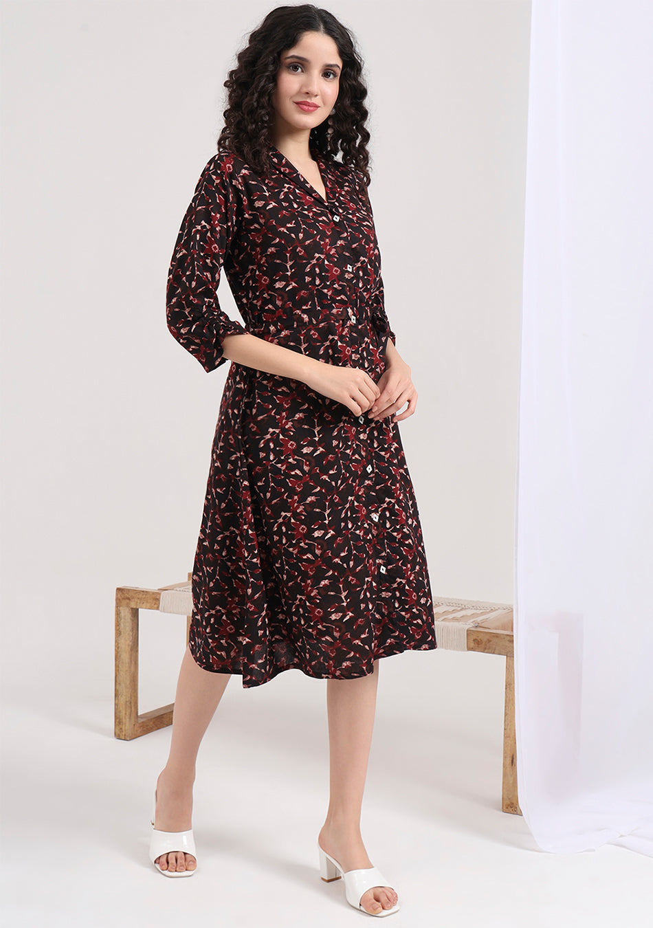 Crimson Eclipse Dress