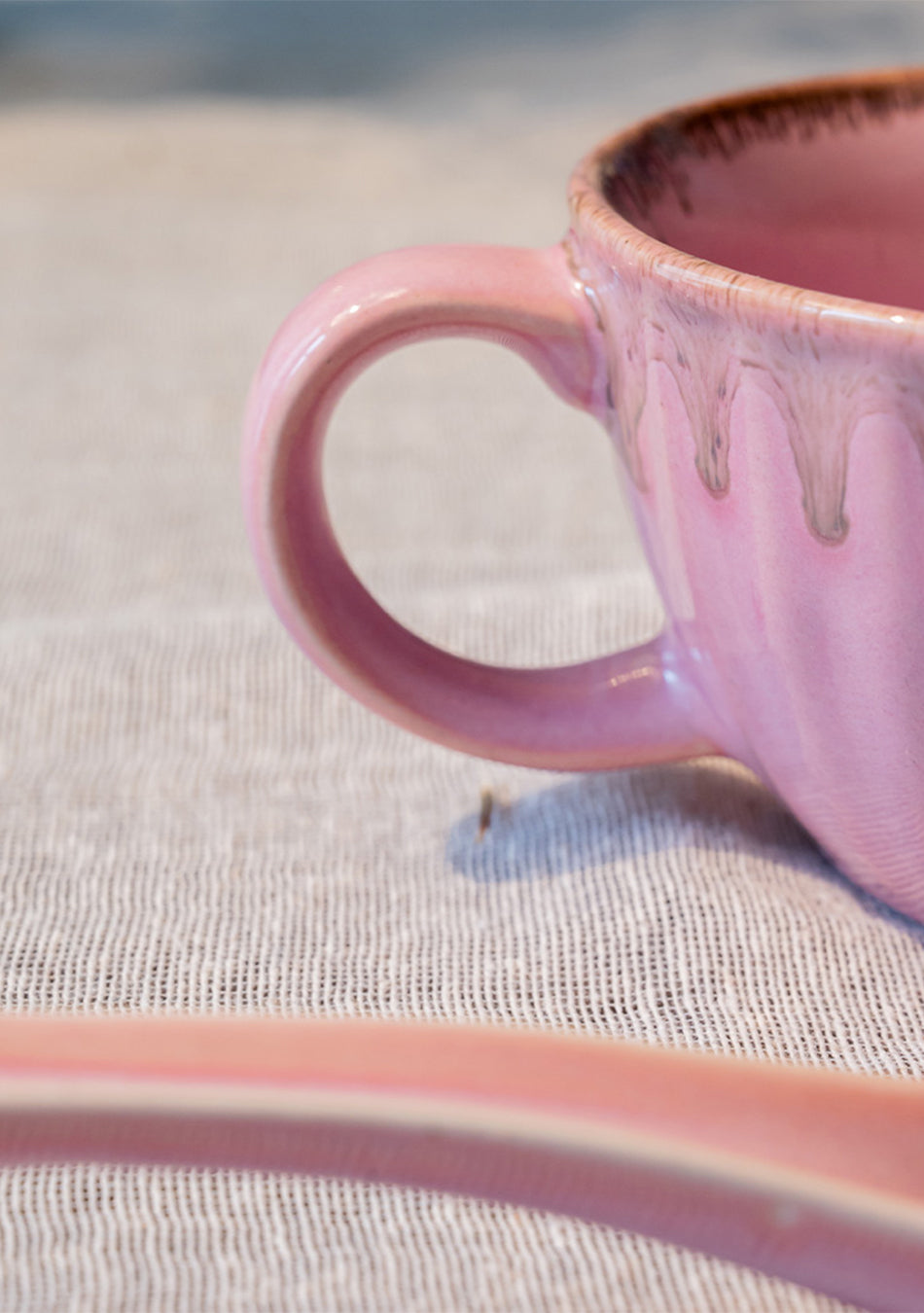 Pine Grosbeak Soup Bowl + Spoon