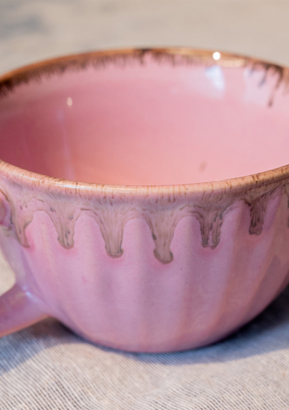 Pine Grosbeak Soup Bowl + Spoon