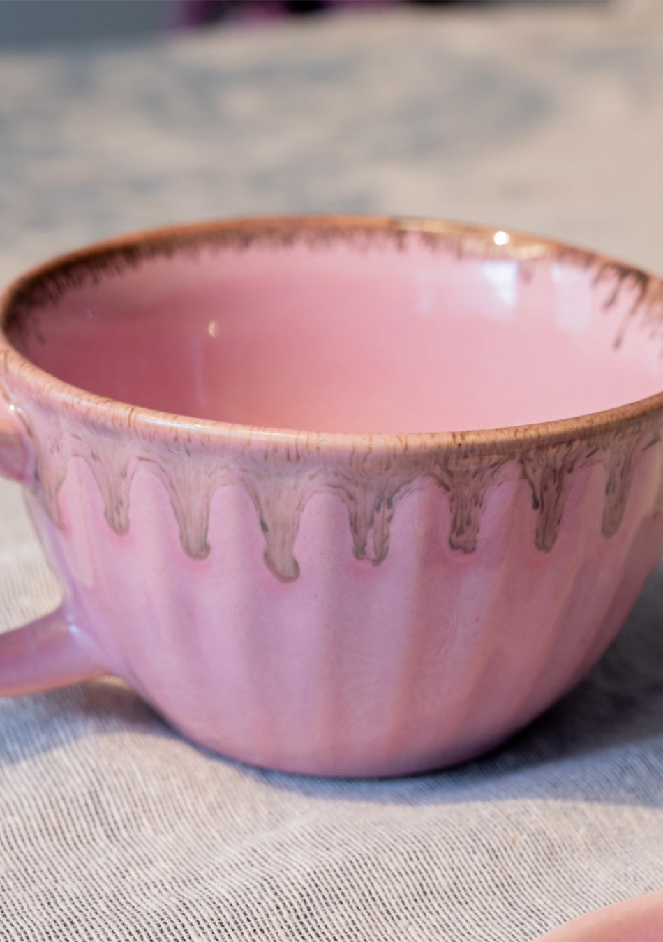Pine Grosbeak Soup Bowl + Spoon