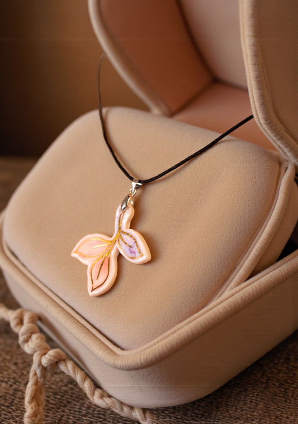 Petal Necklace - Pink