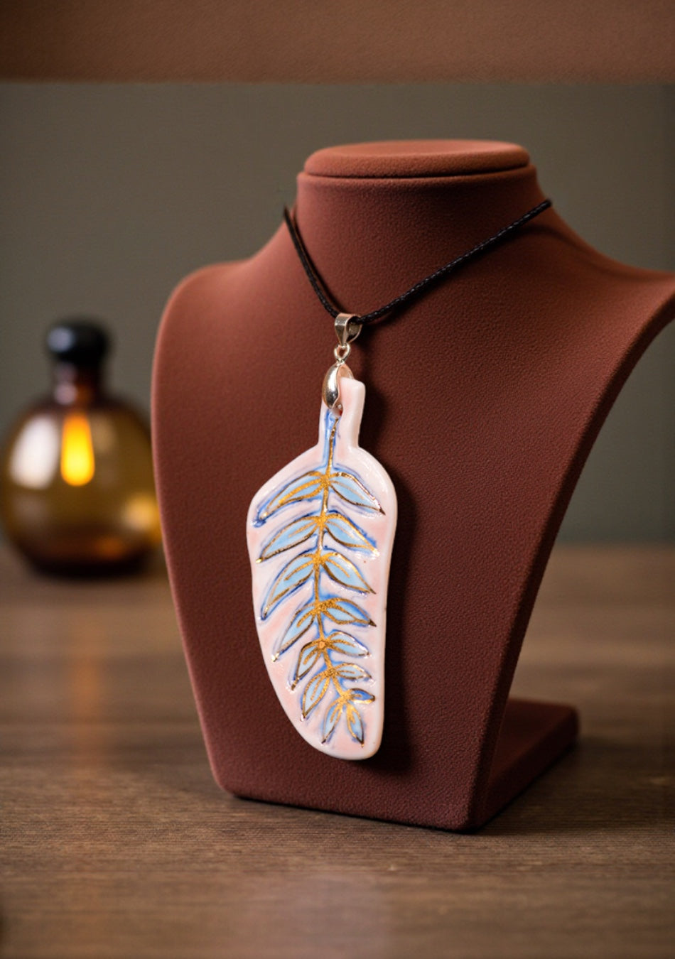Leaf  Necklace - Light