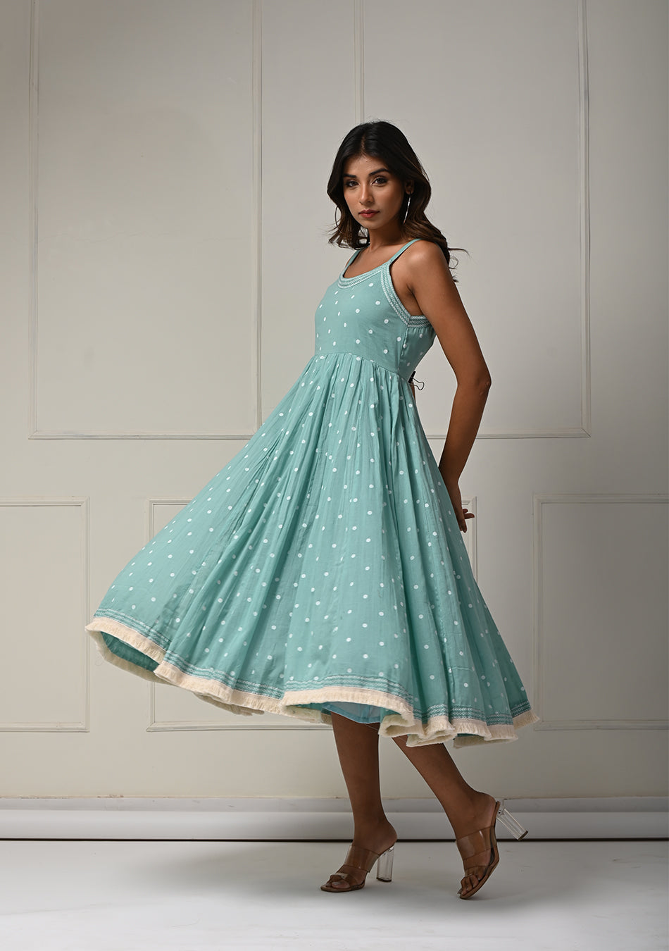 Ocean Breeze Voile Dress