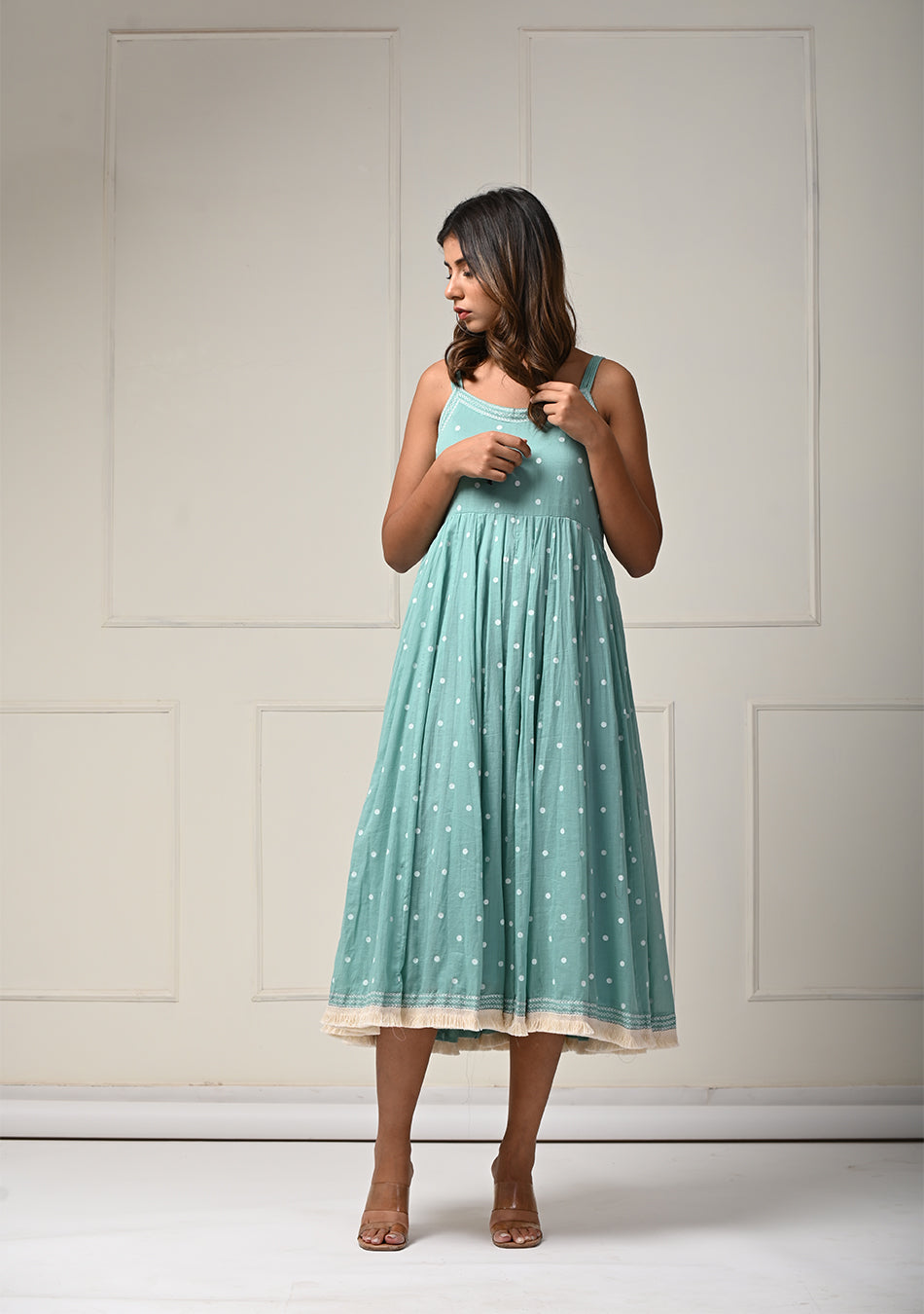 Ocean Breeze Voile Dress
