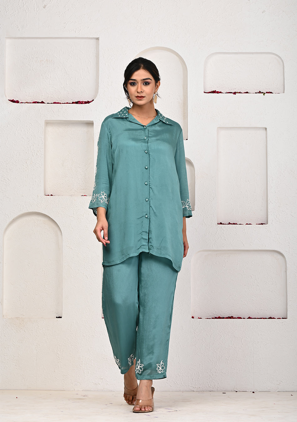 Teal turki co-ord set