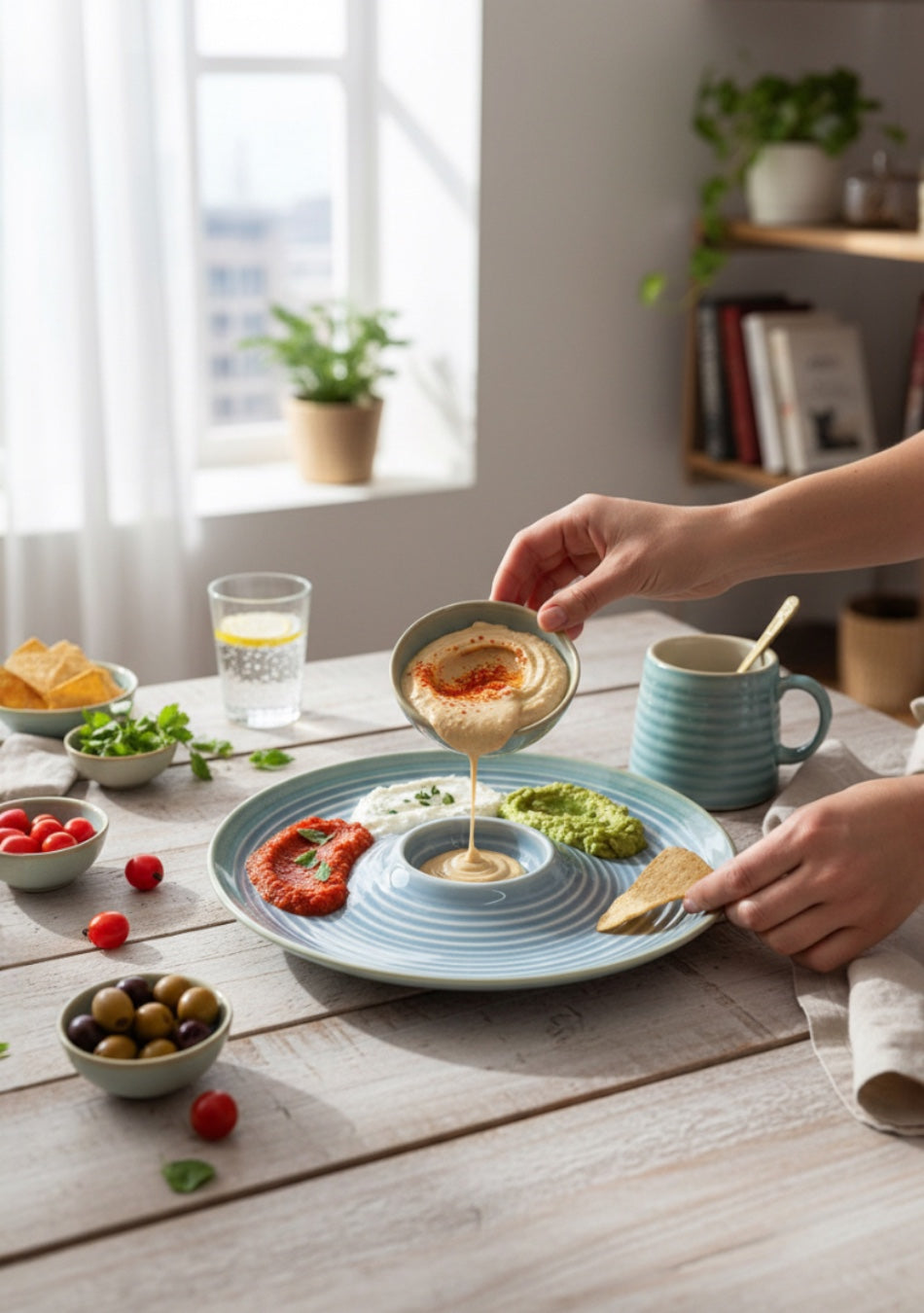 Blueray Ceramic Platter