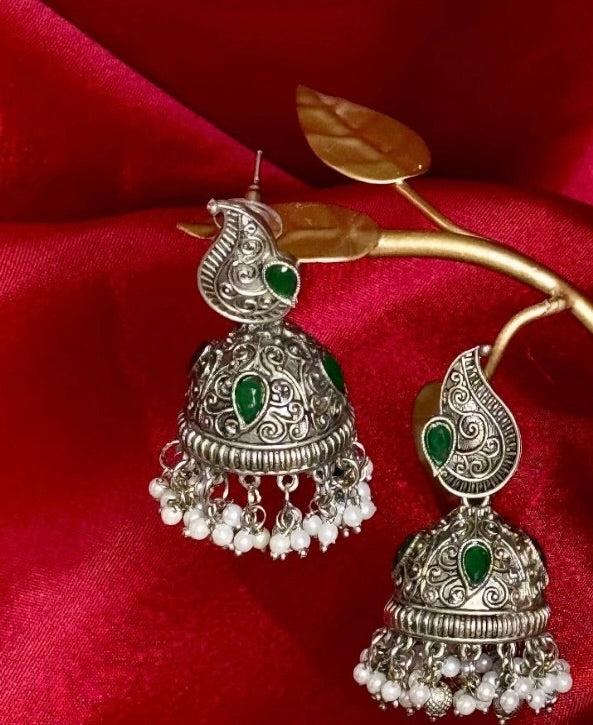 Paisley Jade Jhumka