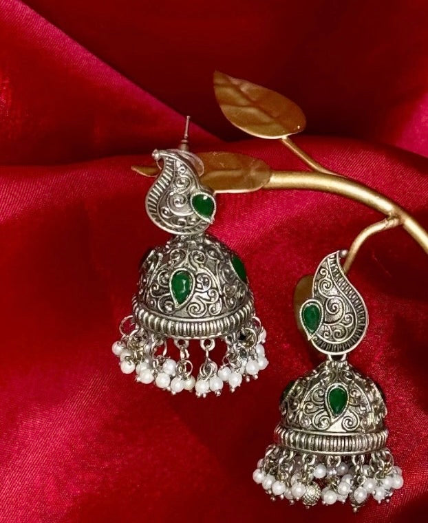 Paisley Jade Jhumka