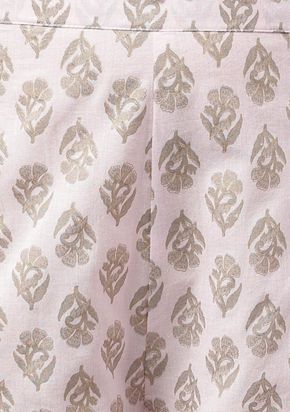 Light Pink Floral Print kurta Pant set with Dupatta
