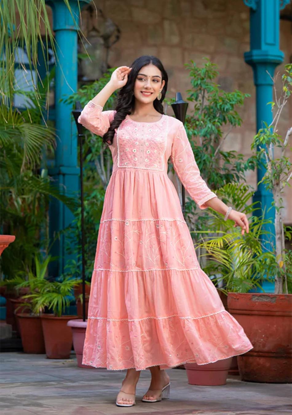 Light Pink Long Dress
