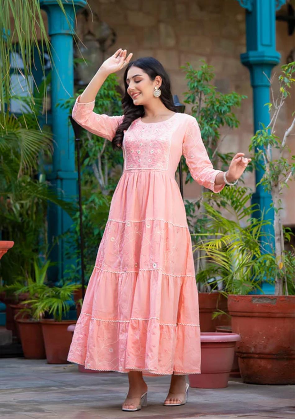 Light Pink Long Dress