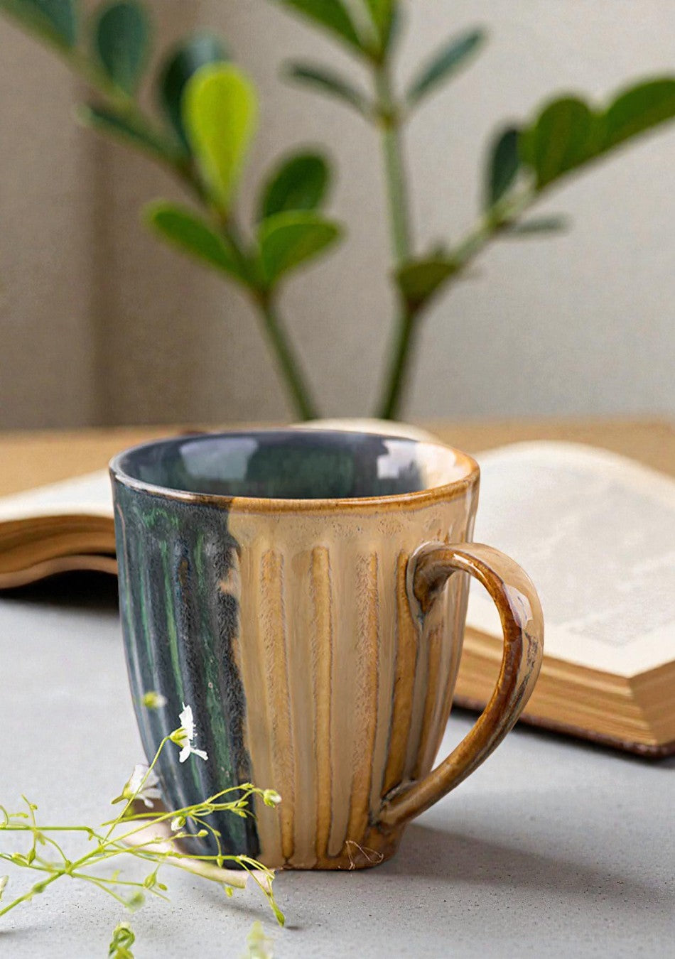 Sparrow Mugs - Set of 6 - Handcrafted