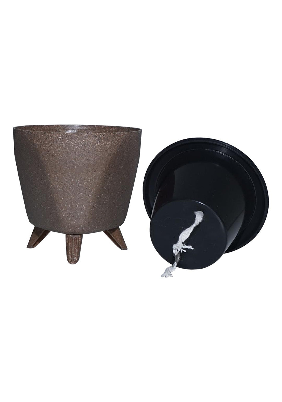 Lagos Brown self watering Eco Series Planter