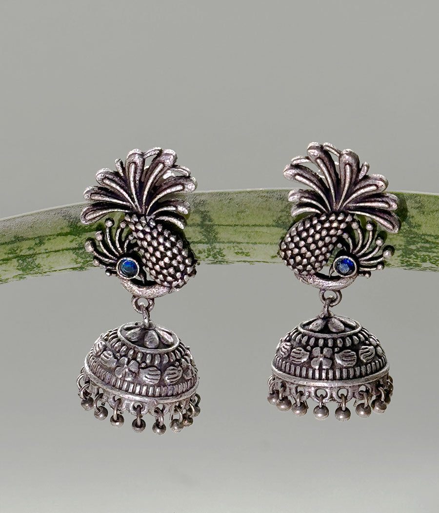 Peacock Tail Jhumka