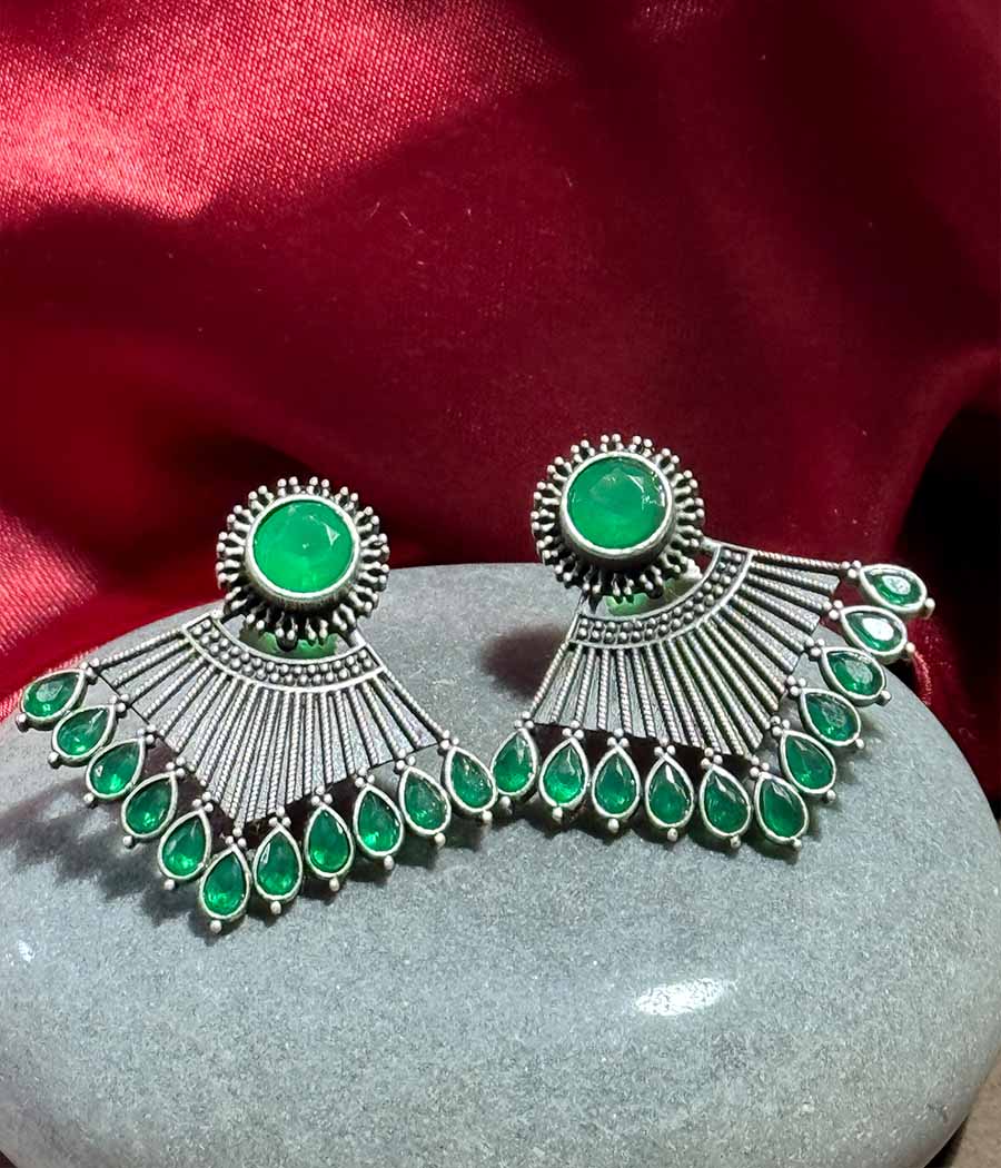 Verde Whispering Wind Studs