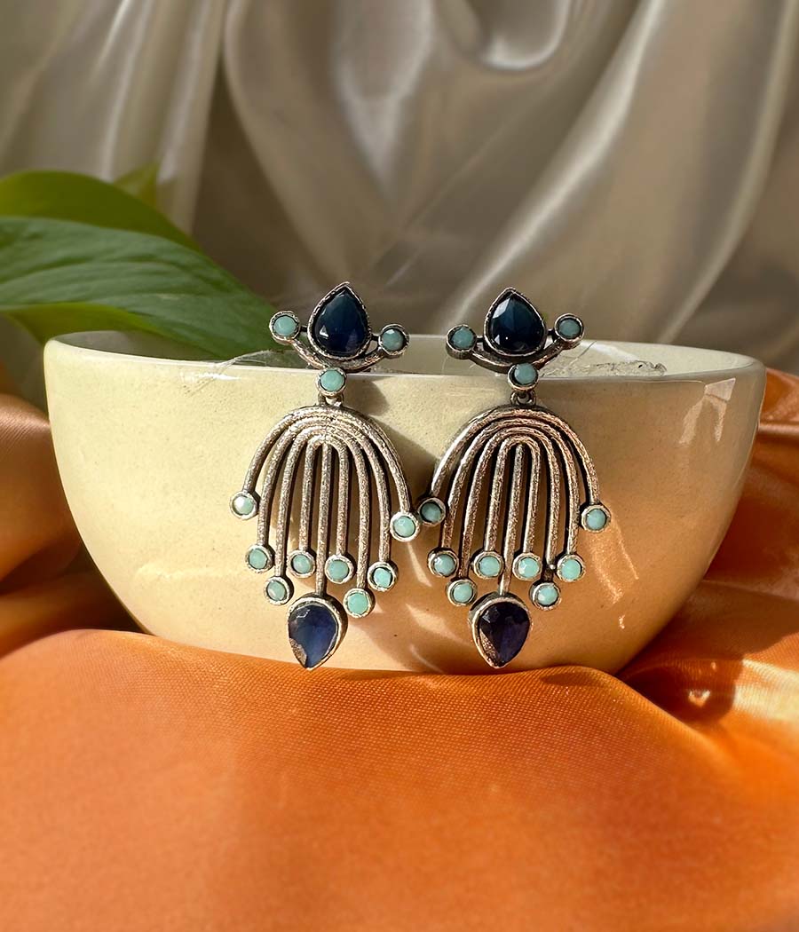 Blue Frost Radiance Studs