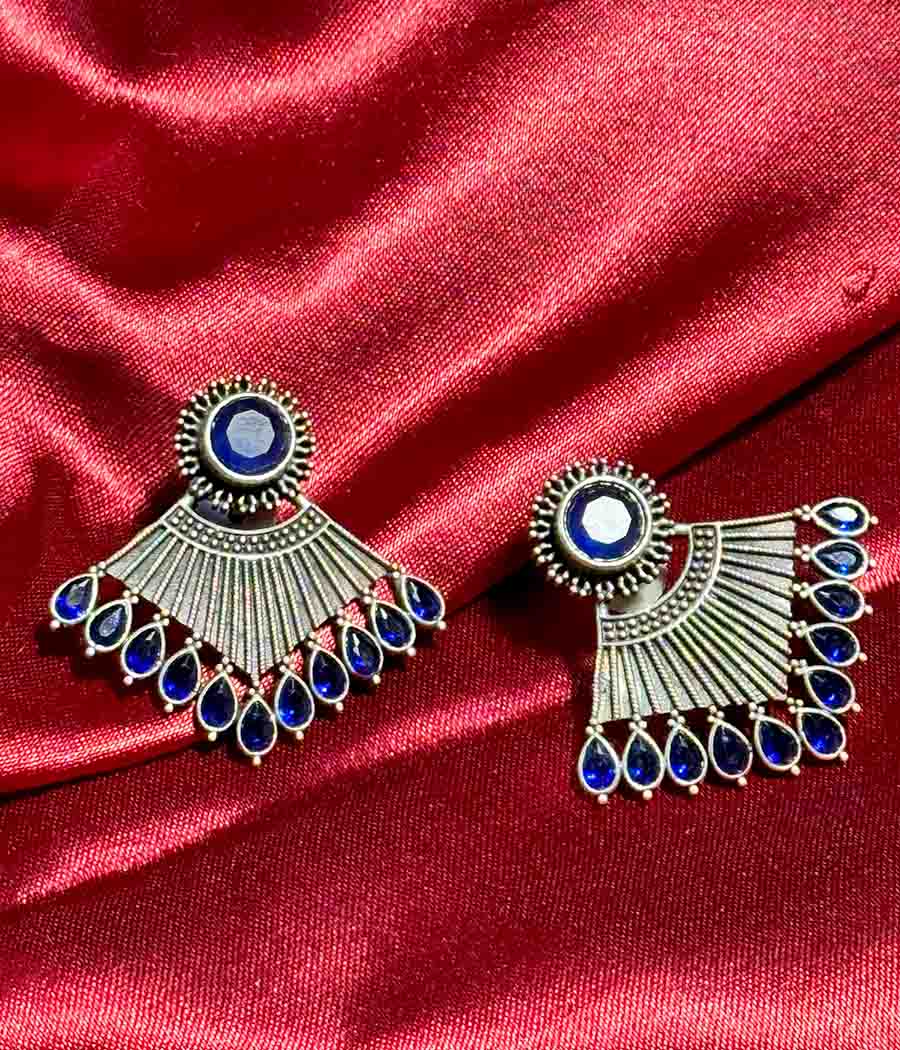 Cobalt  Whispering Wind Studs