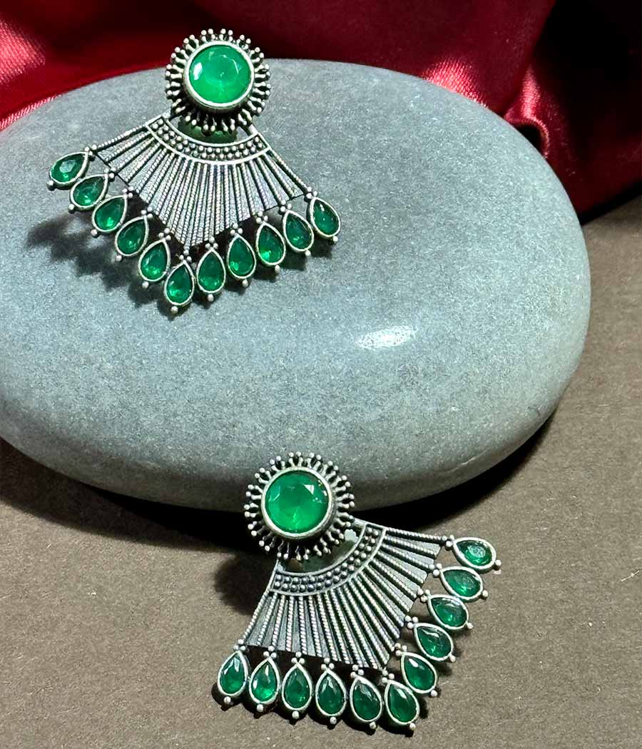 Verde Whispering Wind Studs