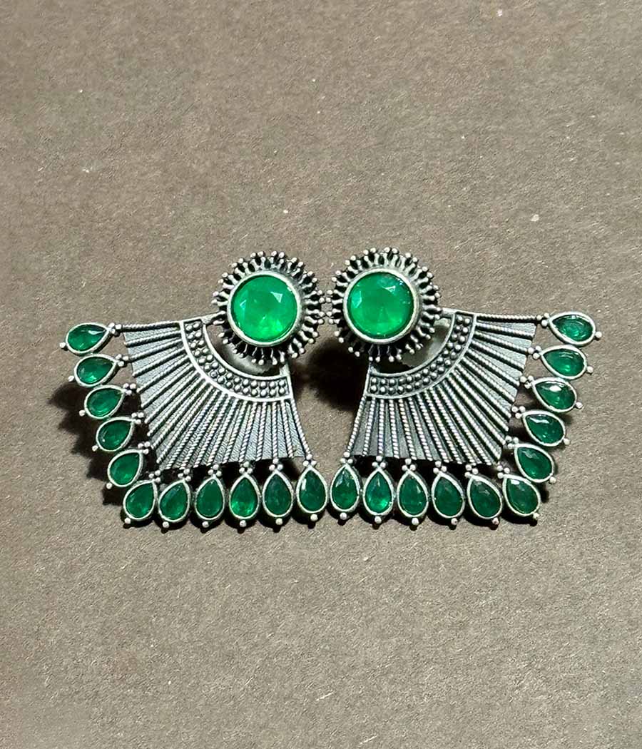 Verde Whispering Wind Studs