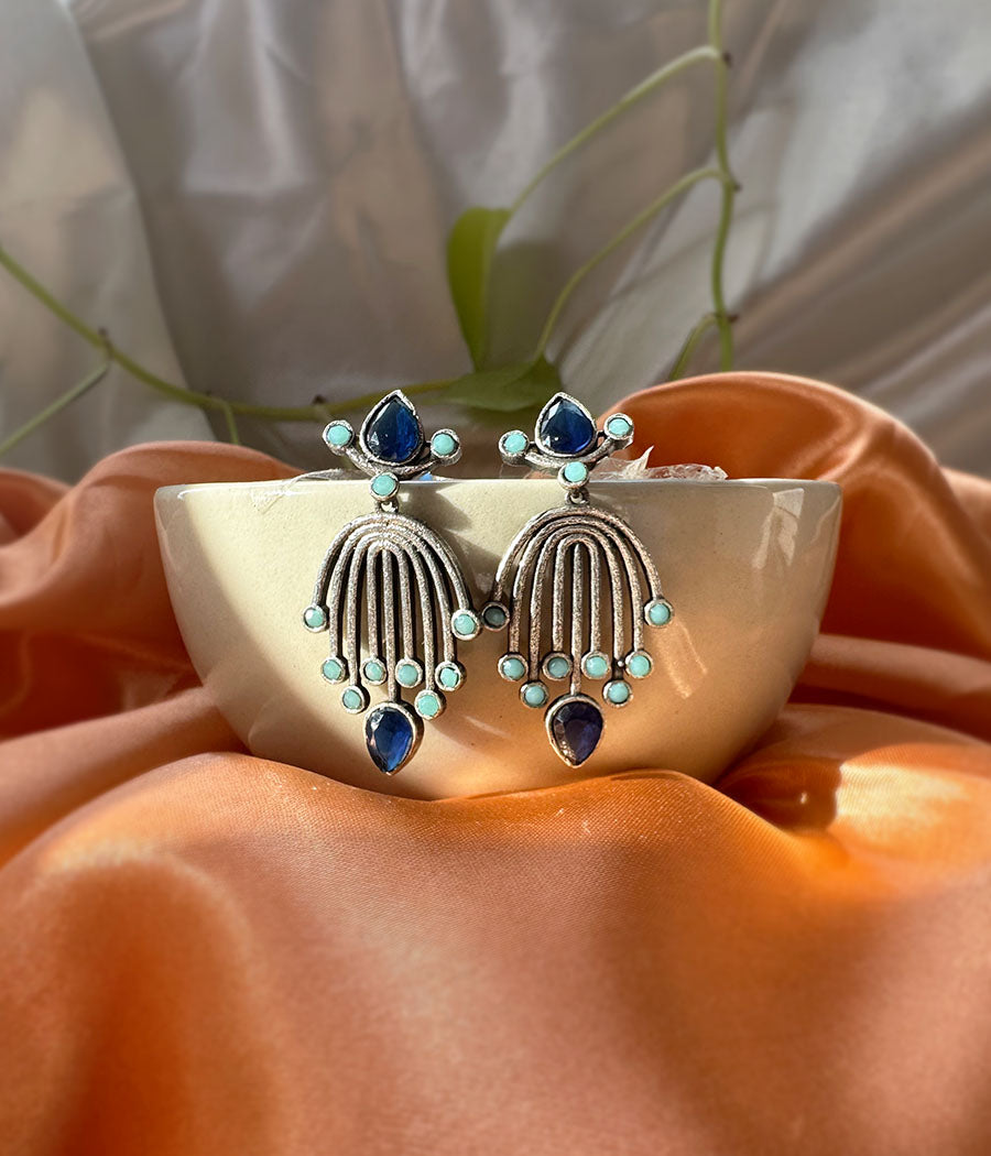 Blue Frost Radiance Studs