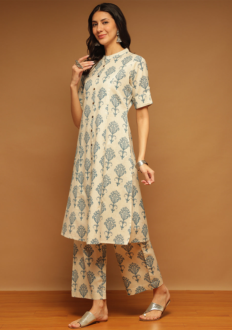 Ivory Bloom Co-ord Set